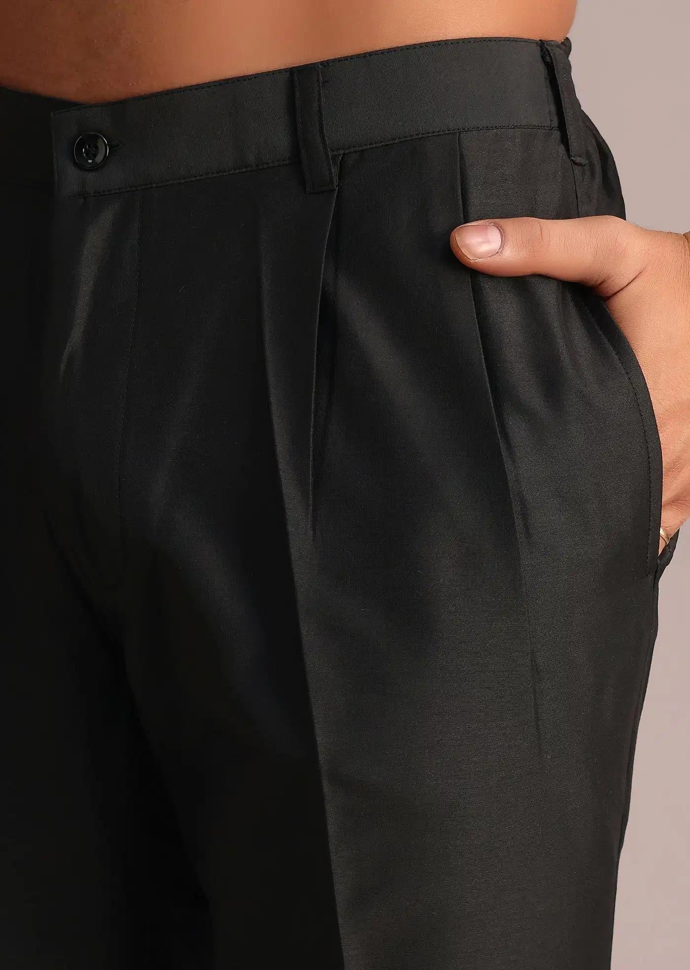 Black Floral Embroidery Work Kurta Set With Dupatta Elegant Designer Kurta Sets