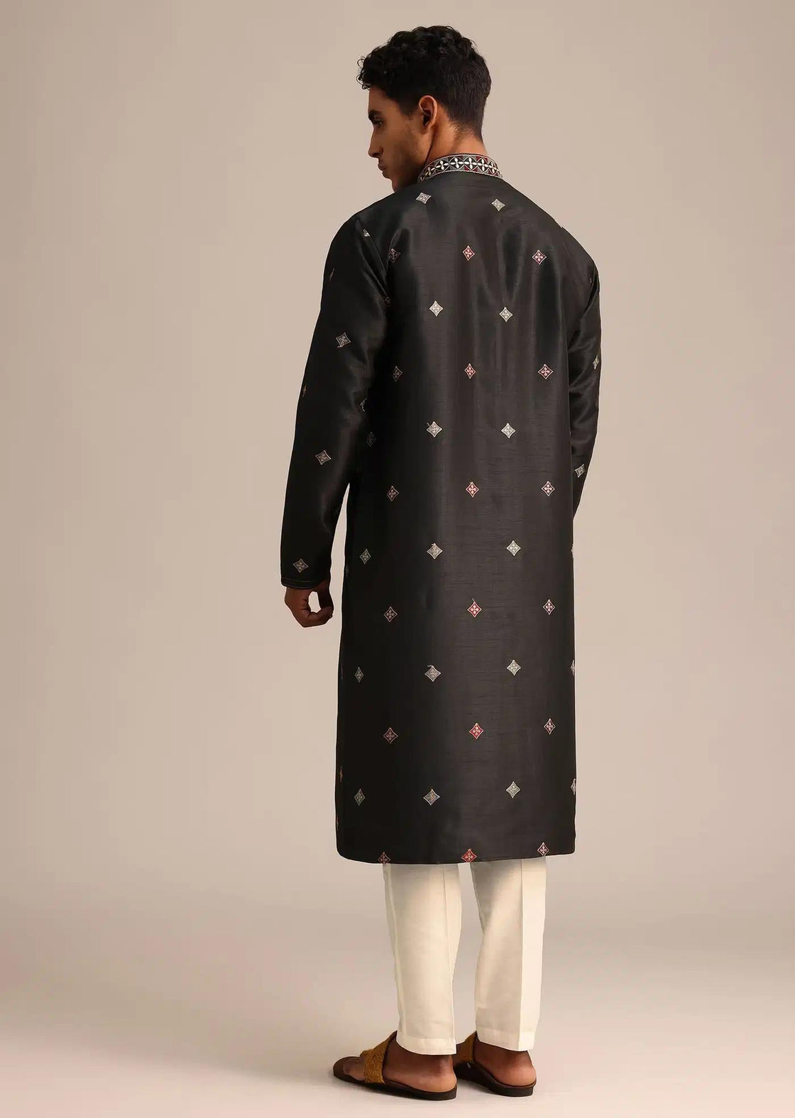 Black Mirror Work Kurta Set Elegant Designer Kurta Sets