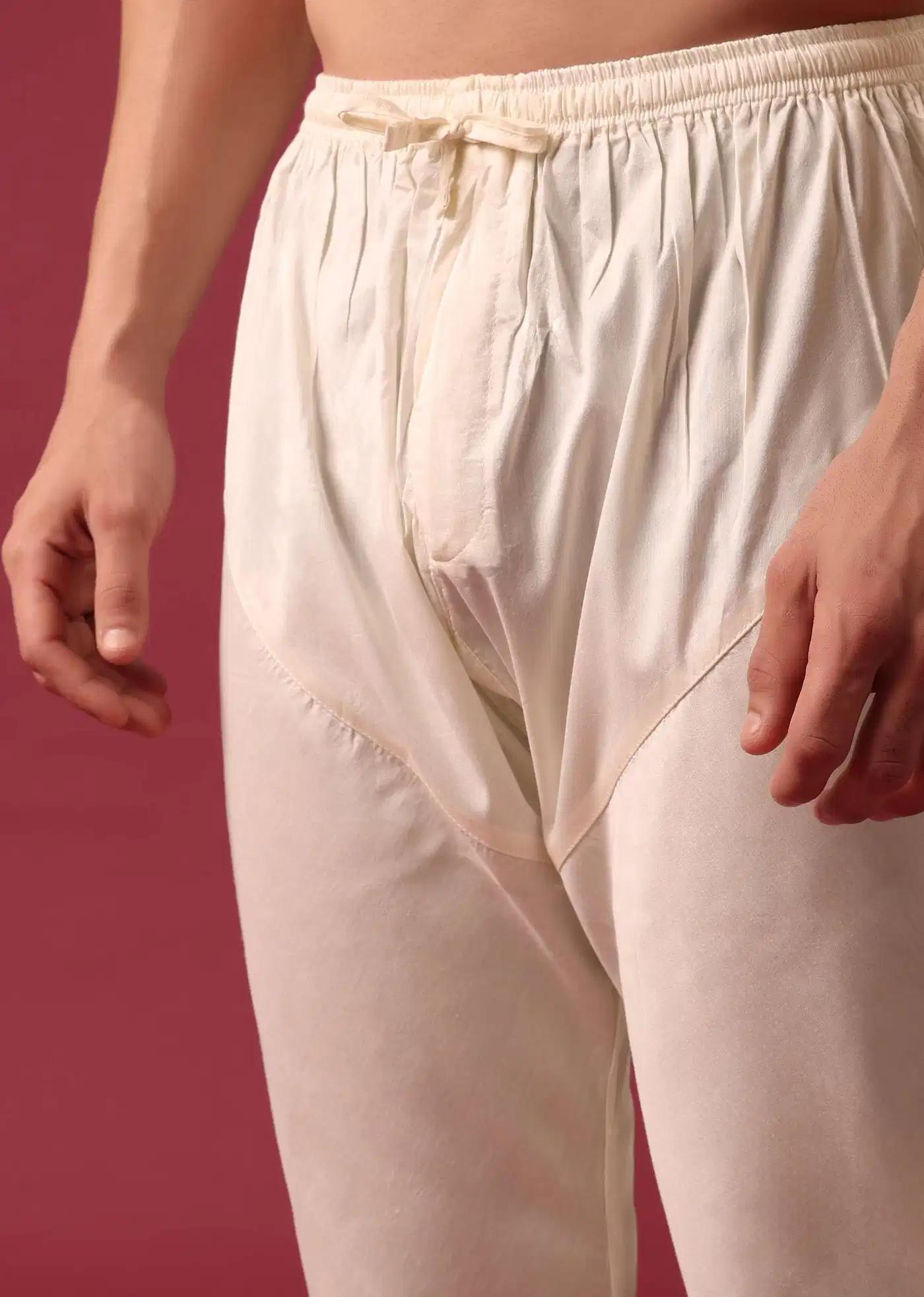 Blue Kurta Set In Silk With Leather Work Elegant Designer Kurta Sets