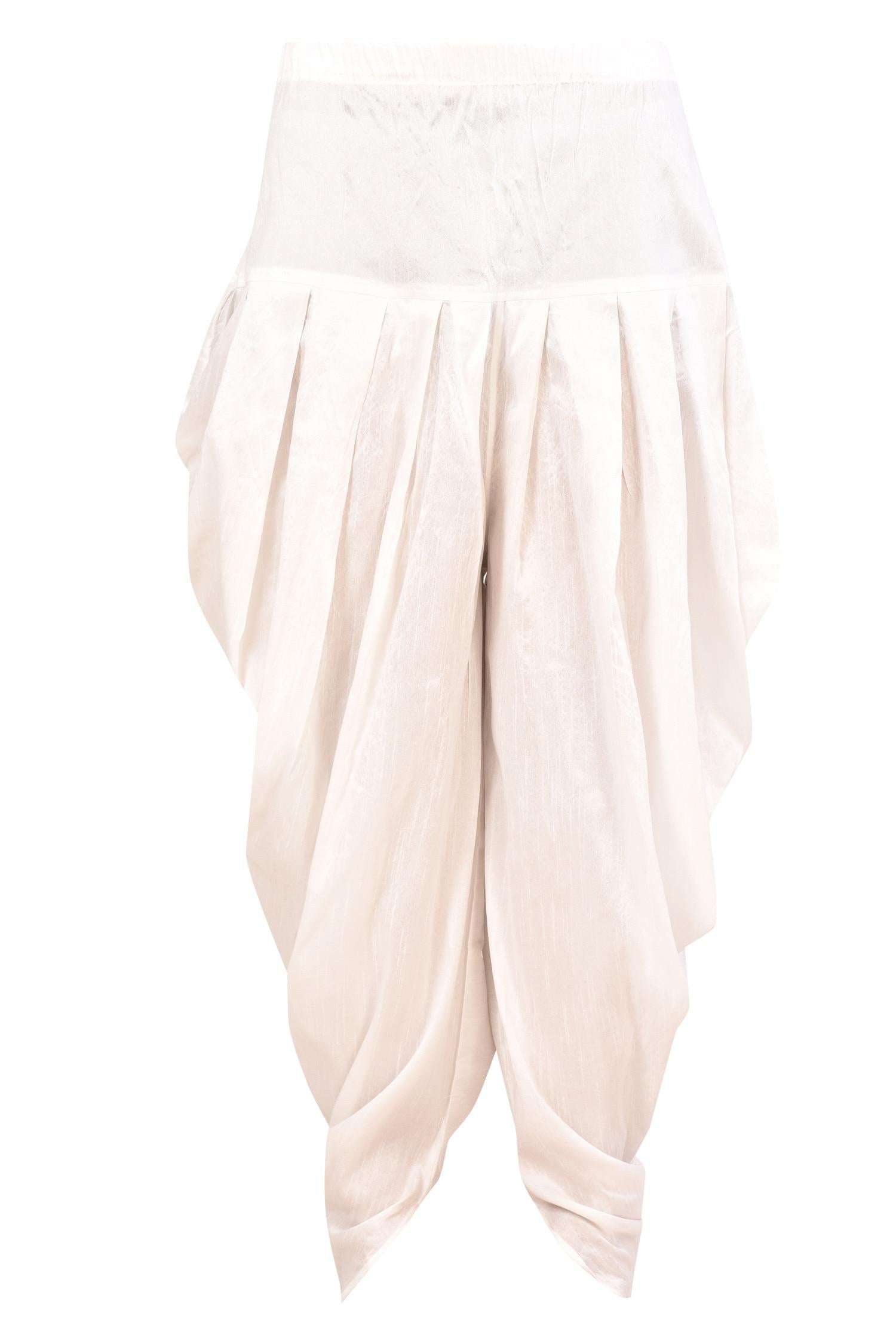 Kurta Set Beige Silk Cotton Embroidery Jacquard