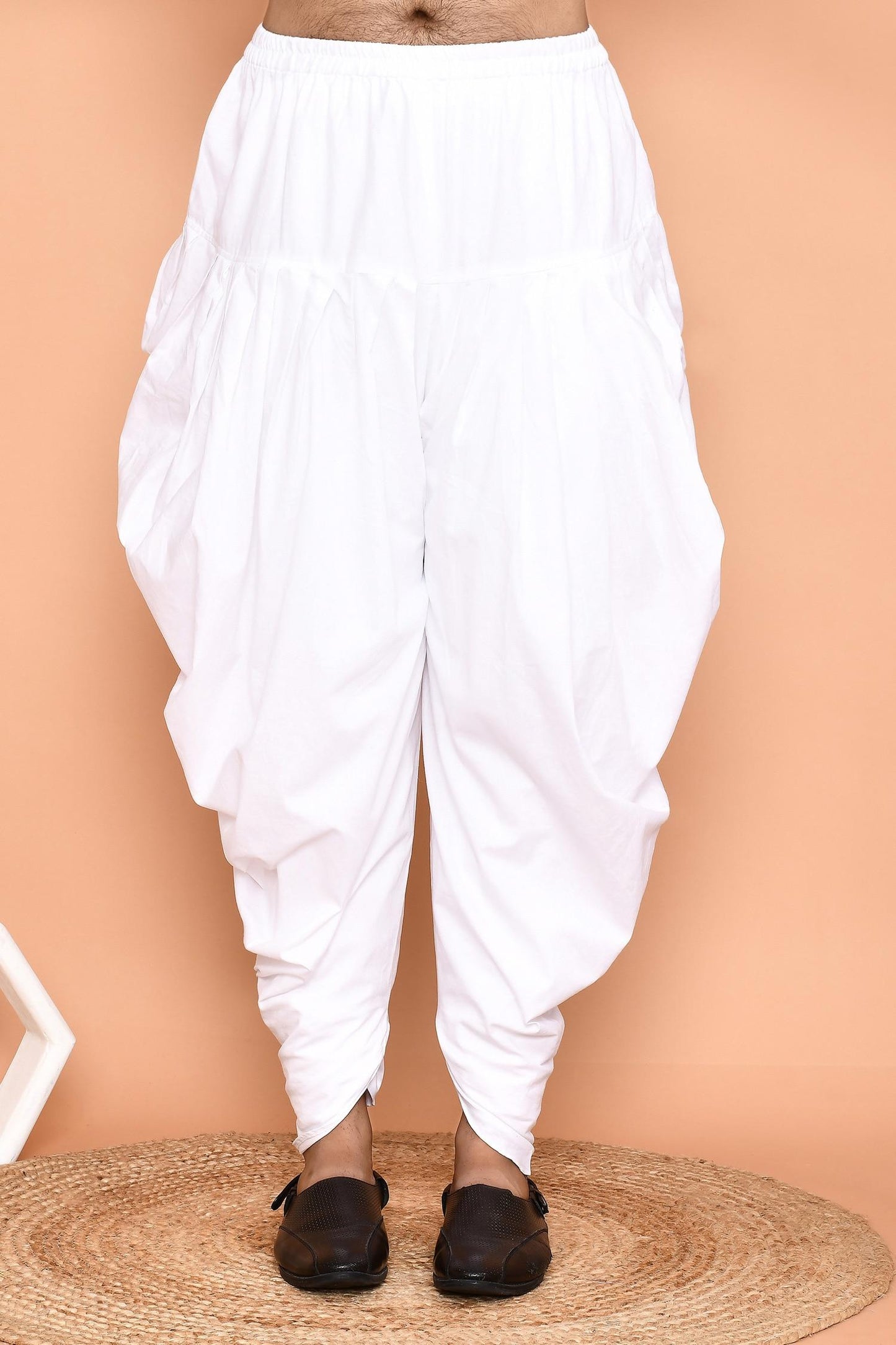 Kurta With Patiyala Purple Silk Cotton Mirrors Embroidery Thread