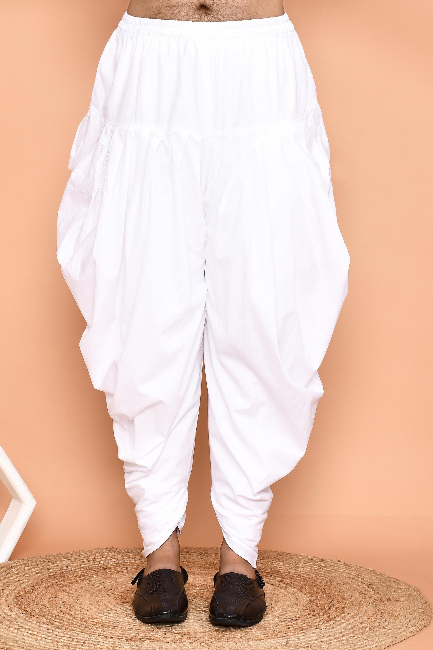 Kurta With Patiyala Purple Silk Cotton Mirrors Embroidery Thread